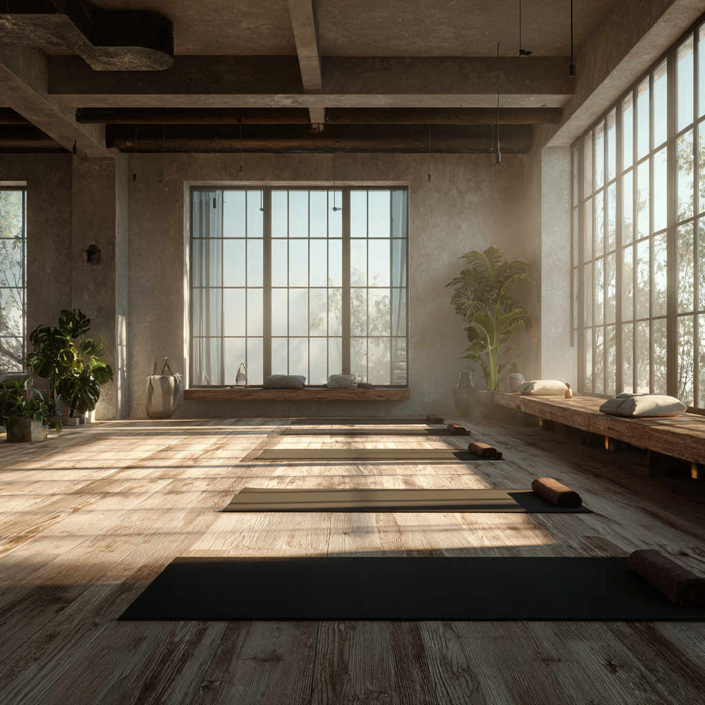 Жінка медитує в позі лотоса